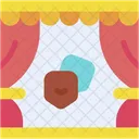 Teatro Escenario Actuacion Icono