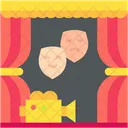 Teatro Drama Representacion Icono