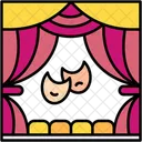 Teatro Cine Entretenimiento Icono