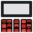 Cine Pelicula Reserva Icono