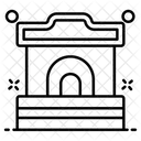 Teatro Edificio De Teatro Cine Icono