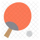 Teble Tennis Ping Pong Racket Icon