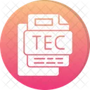 Tec File File Format File Icon