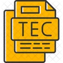 Tec File File Format File Icon