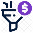 Tech Filter Funnel Icon