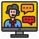 Tech Support Help Support Message Icon