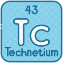Technetium Chemistry Periodic Table Icon