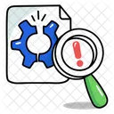 Data Errors System Icon