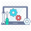Technical Service System Setting System Configuration Icon