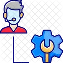 Technical Supportm Technical Support Development Icon