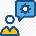 Chat Support Customer Icon