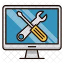 Technical Support Laptop Icon