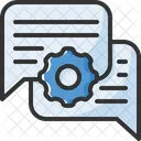 Technical Support Message Information Icon