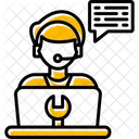 Technical Support Call Office Icon