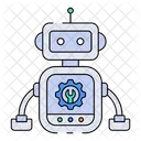 Technical Support Robot Bot Icon