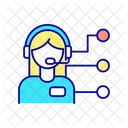 Technical Support Agent Icon