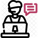 Technical Support Tech Assistance Troubleshooting Help Desk Icon