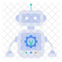 Technical Support Robot Artificial Intelligence Symbol