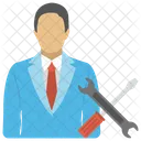 Technical Support Person Icon