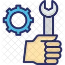 Cogwheel Development Gear Icon