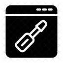 Website Maintenance Web Fixing Web Setting Icon
