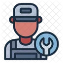 Technician Mechanic Repair Icon