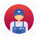 Technician Worker Avatar Icon