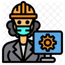 Technician Computer Occupation Icon