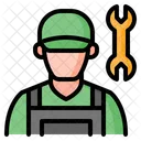 Technician Mechanic Handyman Icon