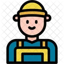 Technician Electrician Caucasian Icon
