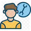 Technician Customer Support Icon