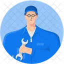 Technician Profession Man Icon