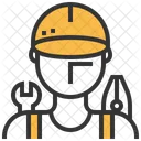 Techniker Avatar Mechaniker Symbol