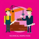 Technique Inspection Batiment Icon