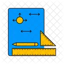 Werkzeuge für technische Messungen  Symbol