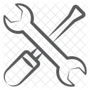 Technische Werkzeuge Reparaturinstrumente Wartungszubehor Symbol