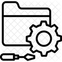Verzeichnis Ordner Ressource Symbol