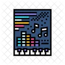 Techno Disco Party Icon