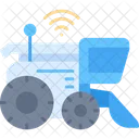 Technologie Moissonneuse Batteuse Agriculture Icône