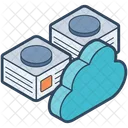 Stockage Cloud Cloud Computing Technologie Cloud Icon