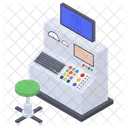 Machine De Diagnostic IRM Numerisation Du Cerveau Icône