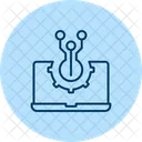 Technologie Numerique Pentaglow Icon