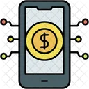 Fintech Transaction Bancaire Icône