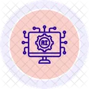 Ai Technology Color Circle Icon Icon