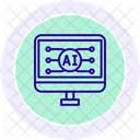 Ai Technology Color Circle Icon Icon