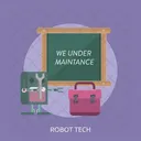 Robot Technologie Site Web Icône