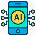 Artificial Intelegence Communication Mobile Icon