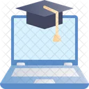 Technology Laptop Online Learning Icon