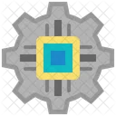 Technology Chip Gear Icon