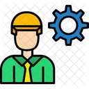 Technology Construction Engineer Icon